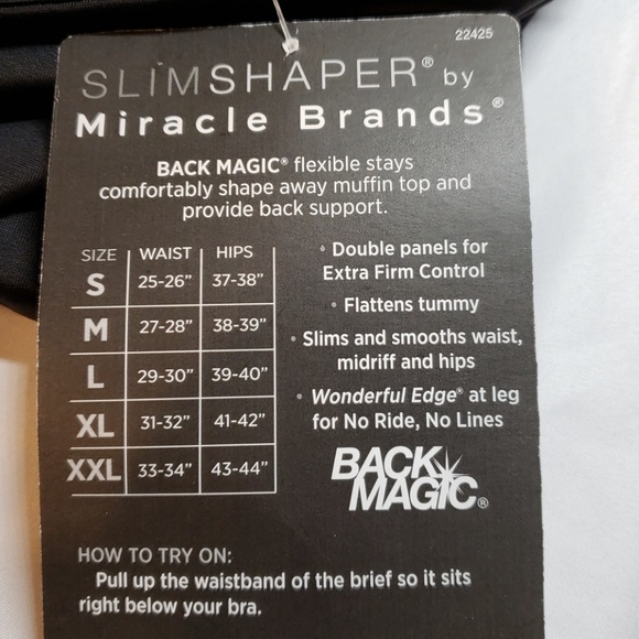 MIRACLE BRANDS Intimates & Sleepwear Nwt Slim Shaper By Miracle